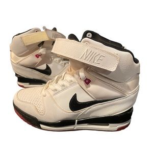 Nike Air Revolution Sky Hi Sneaker Wedges Women’s Shoes 9.5 White